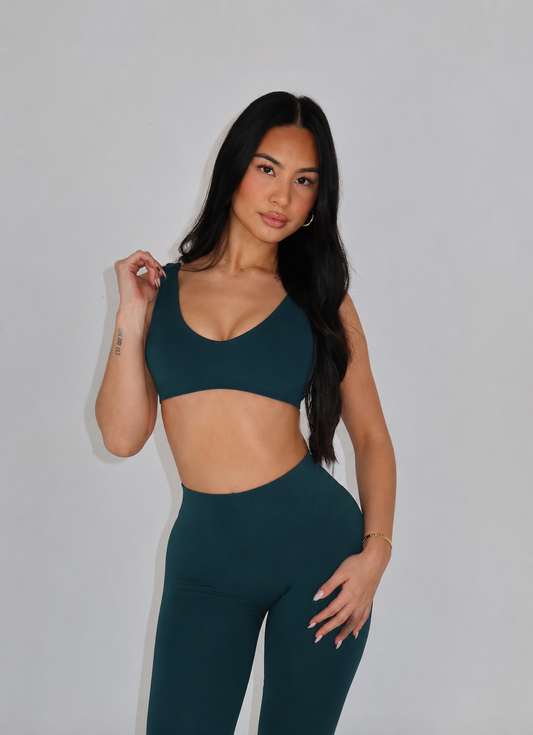 Dynamic Scoop Bra - Pine
