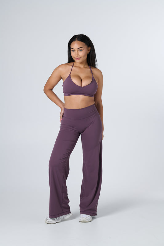 Core Wide Leg Pants - Haze
