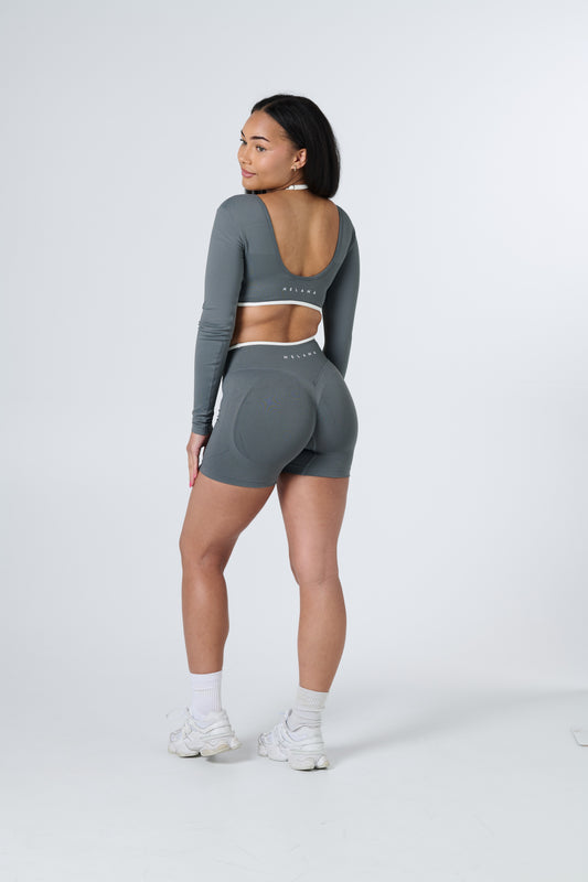 Poise Contour Shorts - Cloud