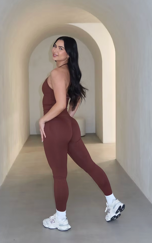 Dynamic Leggings - Brown