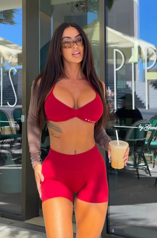 Dynamic Bra - Dark Red