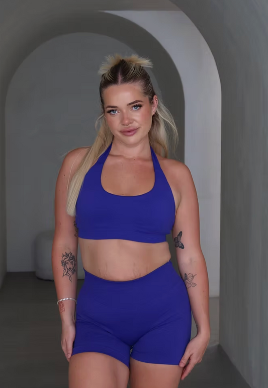 Dynamic Halter Bra - Violet