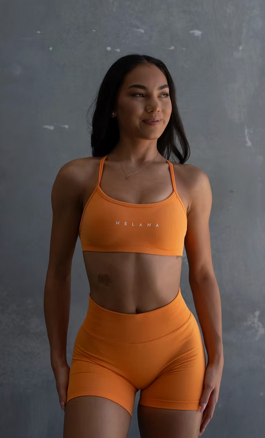 Signature Mini Crop - Tangerine