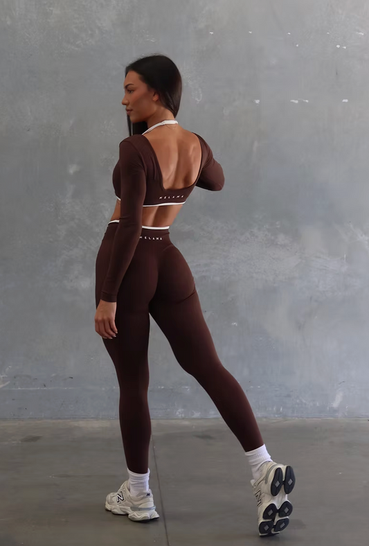 Poise Leggings - Cocoa