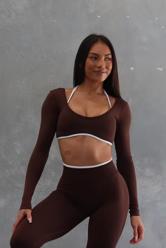 Poise Long Sleeve - Cocoa