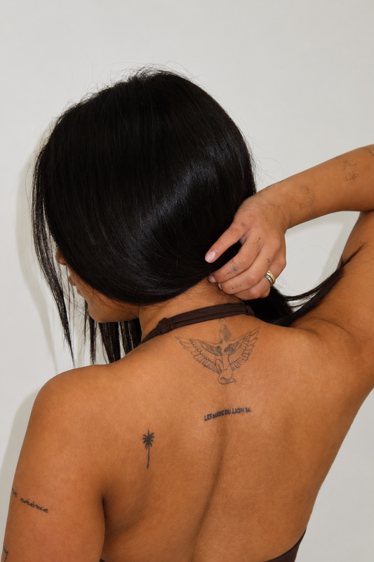 Contour Halter Crop - Espresso
