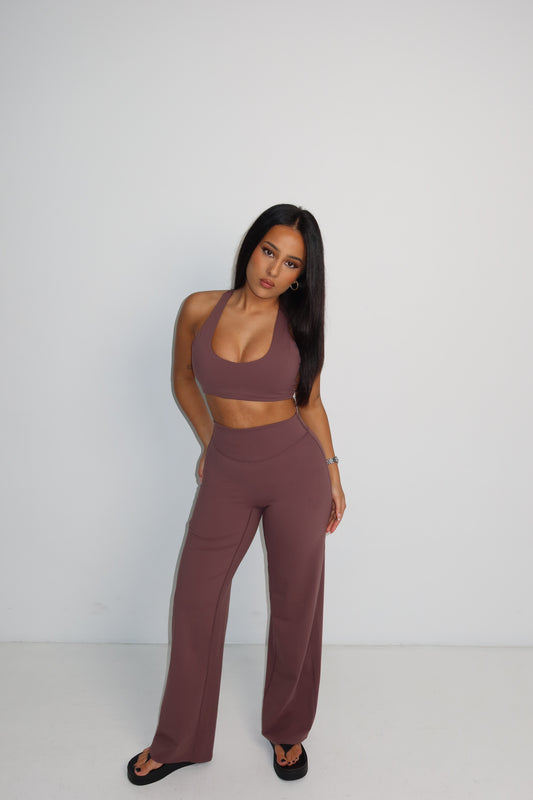 Flow Wide Leg Pants - Chai