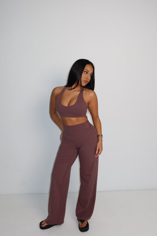 Flow Wide Leg Pants - Chai