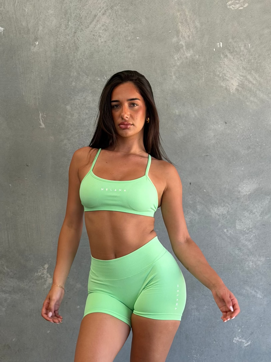 Contour Mini Crop - Lime