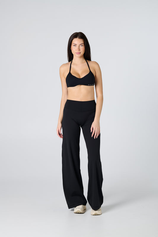 Core Wide Leg Pants - Black
