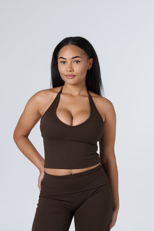 Core Staple Tank - Mocha