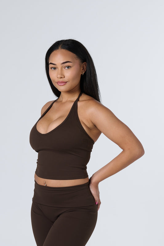 Core Staple Tank - Mocha