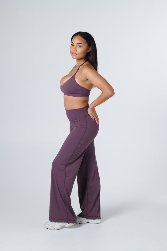 Core Wide Leg Pants - Haze