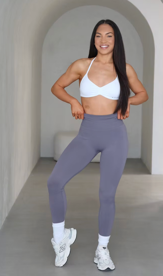 Signature Scrunch Leggings - Fossil