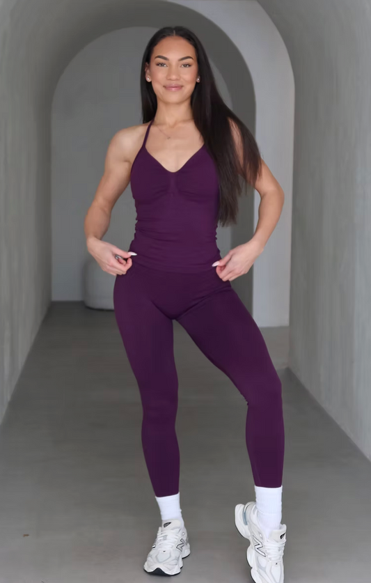 Dynamic Leggings - Plum