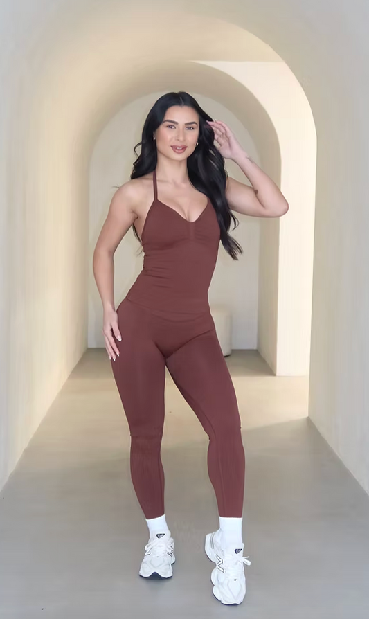 Dynamic Leggings - Brown