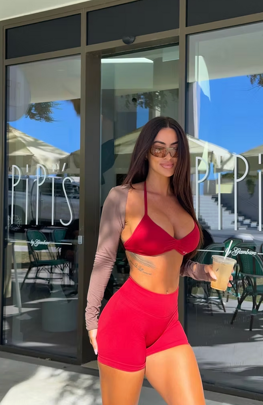 Dynamic Bra - Dark Red