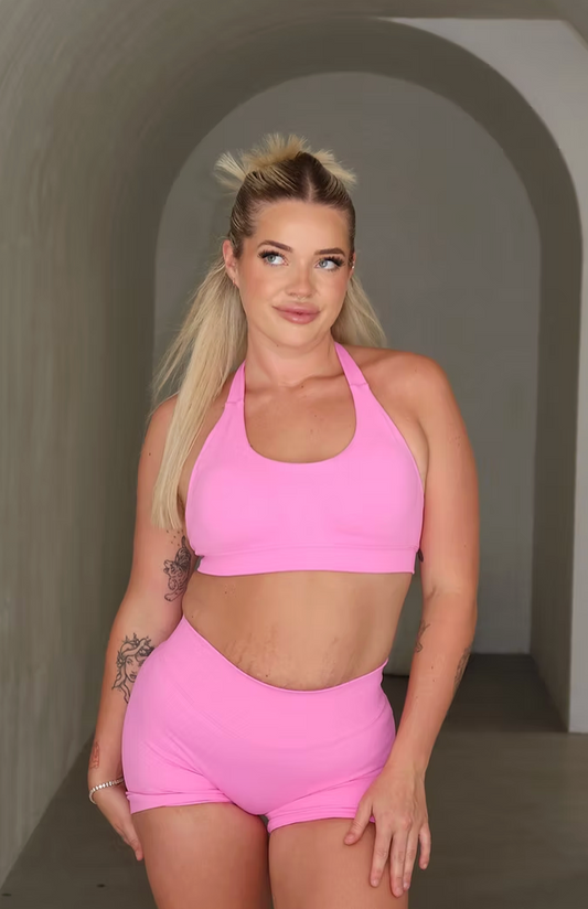 Dynamic Halter Bra - Blossom