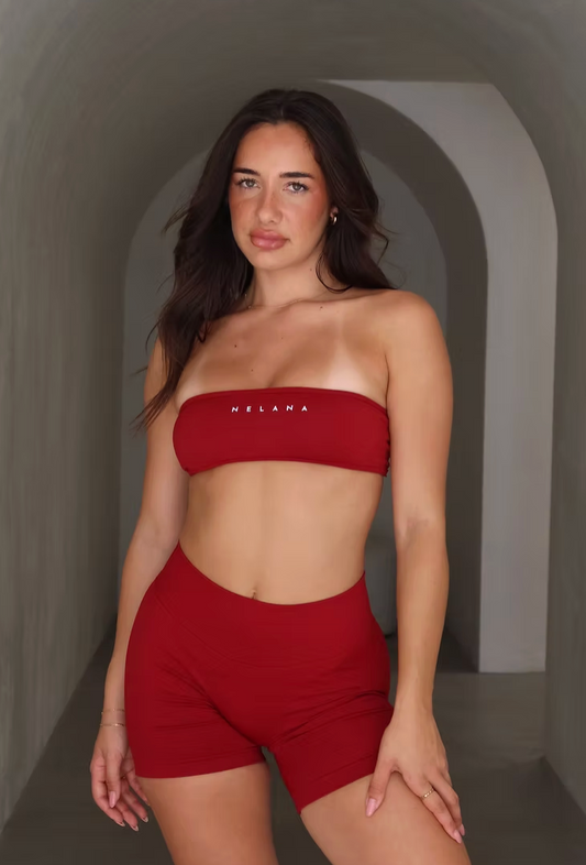 Impact Bandeau - Dark Red