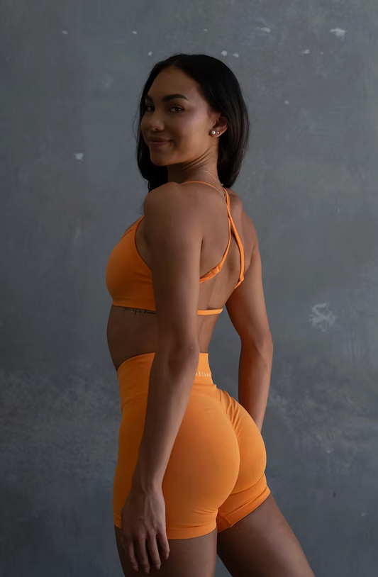 Signature Mini Crop - Tangerine