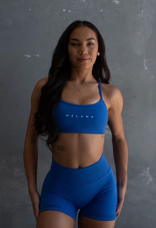 Signature Mini Crop - Royal Blue