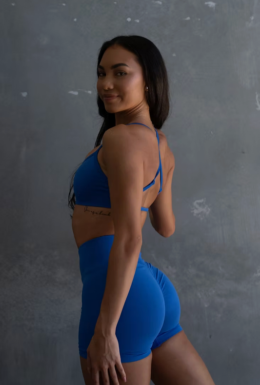 Signature Mini Crop - Royal Blue