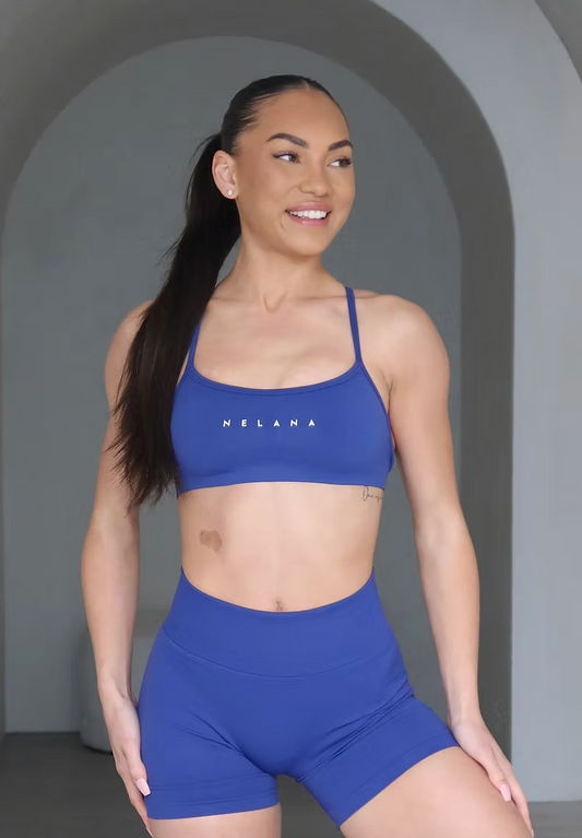 Signature Mini Crop - Dark Blue