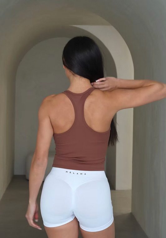 Seamless Tank - Warm Chocolate