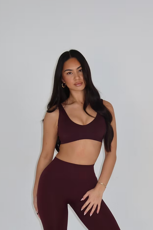 Signature Scrunch Flares - Deep Espresso