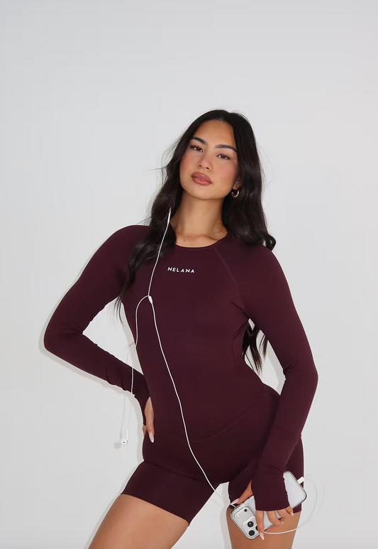 Dynamic Jumpsuit - Deep Espresso