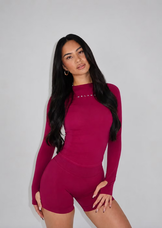 Dynamic Long Sleeve - Wine