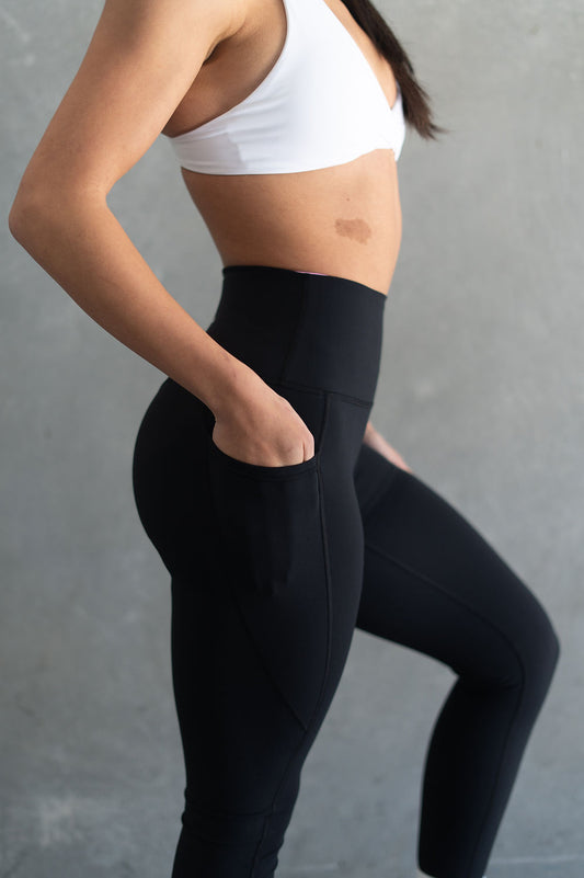 Pocket Leggings - Black